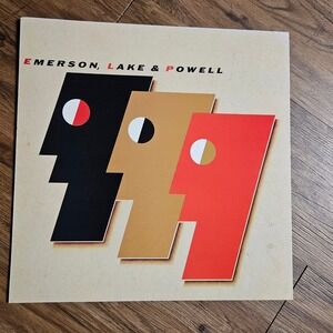 Emerson Lake & Powell Vintage 1986 Album Promo Flat Poster 12x12 PolyGram